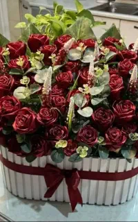 انواع باکس و دسته گل روبانی