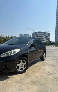 پژو ۲۰۷ دنده ای مشکی مدل ۹۰ معاوضه