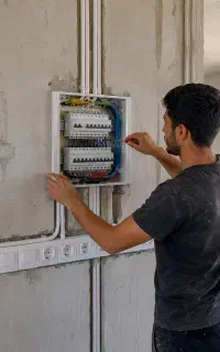 انجام برقکشی ساختمان + نورپردازی