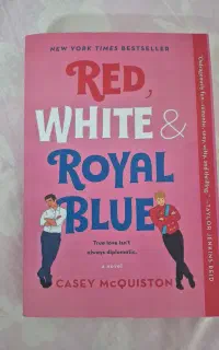 کتاب red white and royal blue