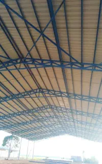 جوشکاری واجرای سوله وشیروانی آلاچیق