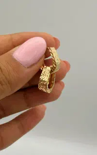 گوشواره تراشدار