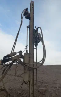 دریل واگن آماده بکار جهت همکاری با معادن،
