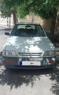 پراید مدل ۷۶ سفید