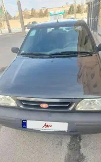 پراید مدل ۱۳۹۸ خاکستری بدون رنگ