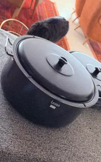 قابلمه و تابه سایز ۴۶ گرانیتی لاوان (هر دو باهم )