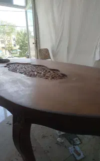 میز غذاخوری دوتیکه