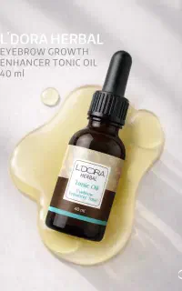 قطره تقویت کننده ابرو گیاهی لدورا (رویش مجدد)