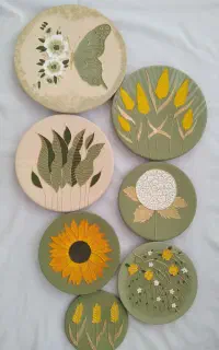 دیوارکوب سفالی