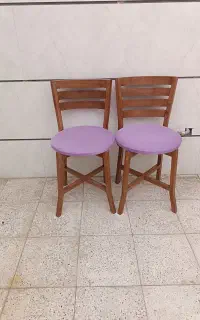 میز ناهار خوری 2نفره و 4نفره صندلی ها چوب راش