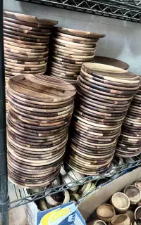 ظروف چوبی ظروف خراطی