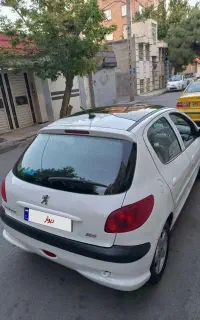 پژو 206 سقف پانوراما مدل 1401