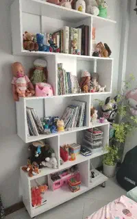 کتابخانه یا دکور و پاچال