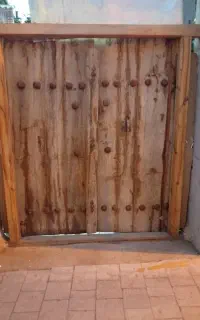 در چوبی سنتی