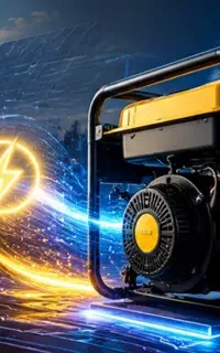 برق اضطراری،موتوربرق، پنل خورشیدی