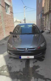 پژو 206 تیپ 5 موتور تیوفایو