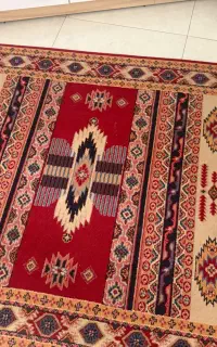 گلیم فرش ماشینی ۲ عدد