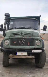 کامیون کمپرسی بنز ده چرخ