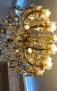 لوستر کریستال ۲۶ شعله
