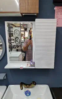 آینه باکس سرویس بهداشتی۵۰در۵۰حوله مخفی/ابوطالبی