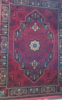 فرش سه در چهار قرمز نو نو