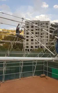 داربست فلزی امیرعلی در پاکدشت