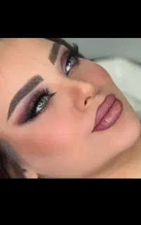 میکاپ شنیون در سالن ومنزل مشتری