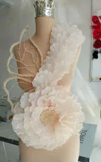 آموزش گلسازی پارچه ای