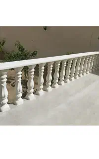 نرده صراحی طرح لاله  گلدار بزرگ ۷۰ سانتی