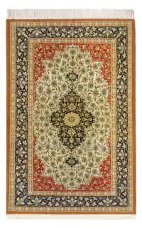ذرع و نیم چله ابریشم لچک تر قرمز