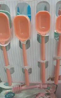 قاشق ادویه ۴عددی پلاستیکی