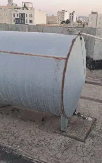 تانکر ۱۰۰۰ لیتری ورق ۲ میل کاملا سالم