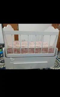 تخت خواب کودک و تشک نو