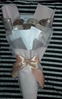دسته گل خرسی دستساز