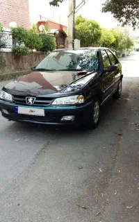 پژو پارس مدل 83 رنگ مشکی متالیک