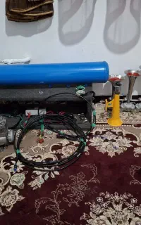 بوق پاکستانی و کمپرسور پنوماتیک