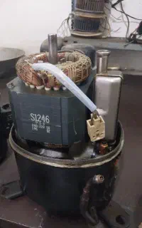 شکاف وتعمیر کمپرسور