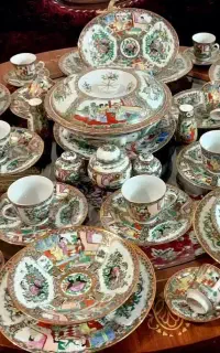 سرویس شش نفره مرغی
