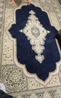 ۲تخته فرش ۹متری تمام نخ
