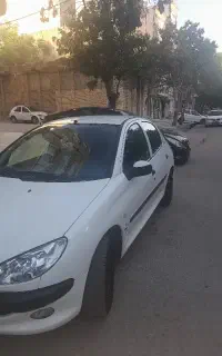 پژو 206مدل 98 تیپ ۲فول موتورtu3