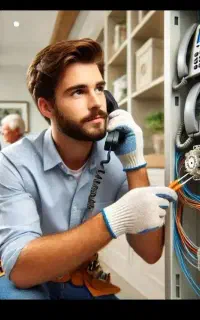 نصب رفع خرابی خط خطوط تلفن سانترال مخابرات