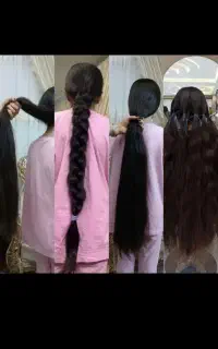 موی طبیعی کات میکنم