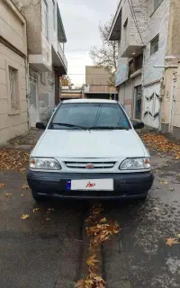 پراید سفید مدل ۱۳۷۸