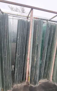 شیشه سکوریت و میرال کارکرده و درحد نو