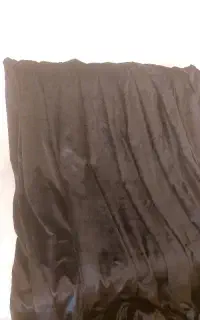 یک جفت والن پرده مخمل ترک مشکی رنگ