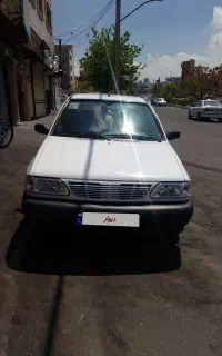 پراید مدل 92دوگانه کارخانه بدون رنگ