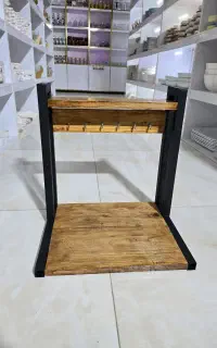 استند اسپرسو چوب روس ضدآب وفلز