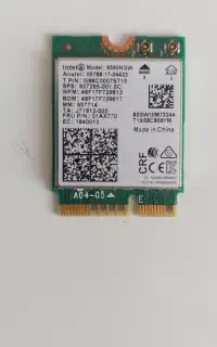 کارت وایفای لپ تاپ پرسرعت Intel 9560NGW 1730Mbps