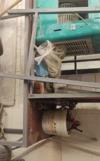 میزکار  آچار وبکس و کولر آبی