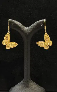 گوشواره پروانه ای